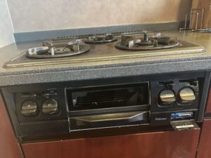 兵庫キッチン取付け隊　ガスコンロの取替　施工前